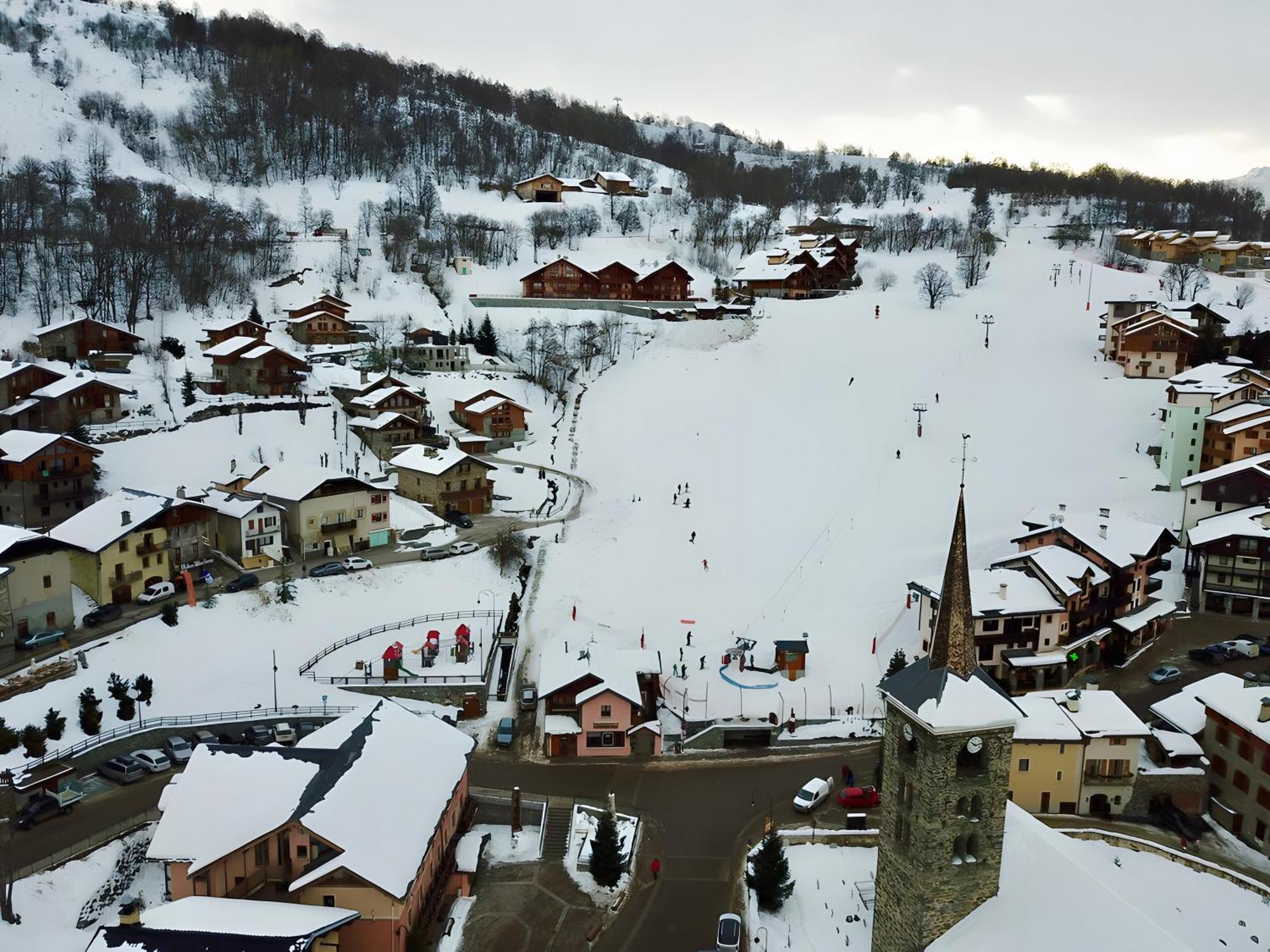 Вілла Chalet Cosy Pour 13 Sauna Сен-Мартен-де-Бельвіль Екстер'єр фото